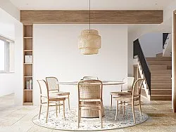 Runde Teppiche - Adeleine (beige)