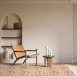 Wilton-Teppich - Avery (beige/rosa)