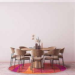 Rund Teppich - Asti (rot)