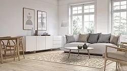 Wilton-Teppich - Ember (beige/offwhite)