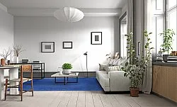Wollteppich - Hamilton (Classic Blue)