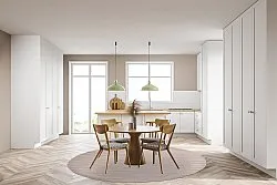 Runde Teppiche - Hamilton (Silver Grey)
