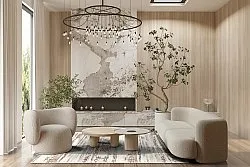 Wilton-Teppich - Yafran (beige)