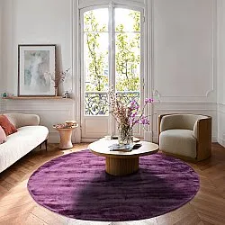 Rund Teppich - Jodhpur Special Luxury Edition (lila)