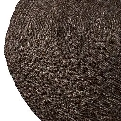 Runder Juteteppich - Amasia (dunkles taupe)