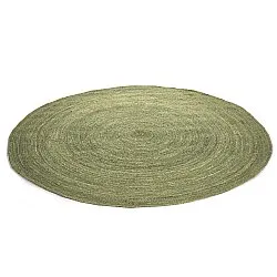 Runder Juteteppich - Amasia (olive)