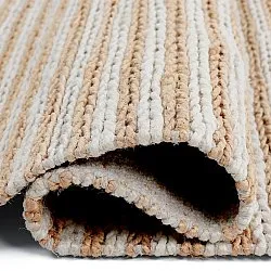 Juteteppich - Howrah Braided Jute (natur/weiß)