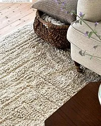 Hochflorteppiche - Kendra Natural Cotton Shaggy (natur)