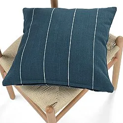 Kissenbezug - Martina Stripe (blau/weiß)