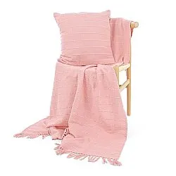 Kissenbezug - Nalani cotton cushion cover (rosa)