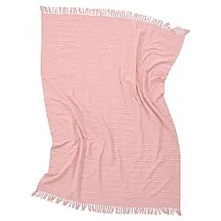 Decken - Nalani cotton throw (rosa)