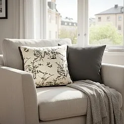 Kissenbezug - Viborg Embroidered Cushion Cover (mehrfarbig)