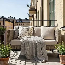 Kissenbezug - Viborg Embroidered Cushion Cover (mehrfarbig)