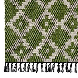 Kunststoffteppiche - Der Horred-Teppich Leia (grün)