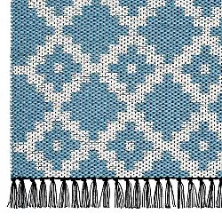 Kunststoffteppiche - Der Horred-Teppich Leia (blau)
