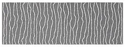 Kunststoffteppiche - Der Horred-Teppich Line (grau)