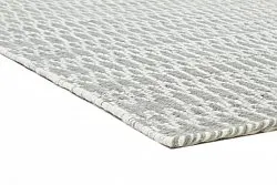 Wollteppich - Long Stitch (grau)