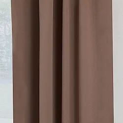 Vorhänge - Verdunkelungsvorhänge Alina (coffee)