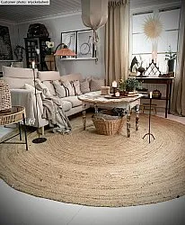 Runde Teppiche - San Francisco (jute)