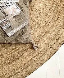 Runde Teppiche - San Francisco (jute)