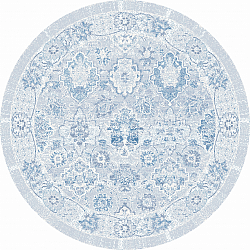 Runde Teppiche - Magnolia (blau)
