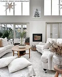 Runde Teppiche - Cosy (weiß)
