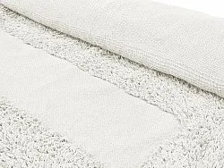 Runde Teppiche - Alexa Natural Cotton Shaggy (offwhite)