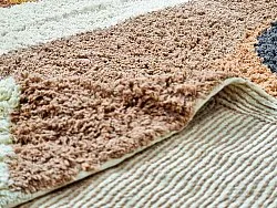 Runde Teppiche - Alpe Natural Cotton Shaggy (multi)