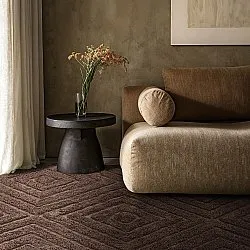 Hochflorteppiche - Amberley Natural Cotton Shaggy (braun)