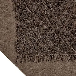 Hochflorteppiche - Amberley Natural Cotton Shaggy (braun)