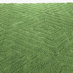Hochflorteppiche - Amberley Natural Cotton Shaggy (grün)