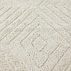 Hochflorteppiche - Amberley Natural Cotton Shaggy (cremefarben)