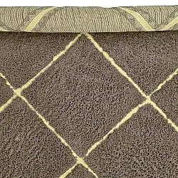 Hochflorteppiche - Bellevue Natural Cotton Shaggy (braun/gelb)
