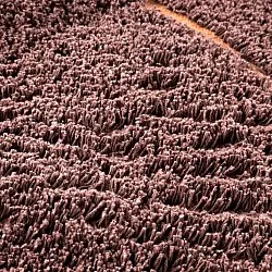 Hochflorteppiche - Bellevue Natural Cotton Shaggy (rot/orange)