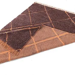 Hochflorteppiche - Bellevue Natural Cotton Shaggy (rot/orange)