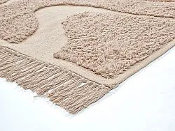 Hochflorteppiche - Bonnie Natural Cotton Shaggy (beige)