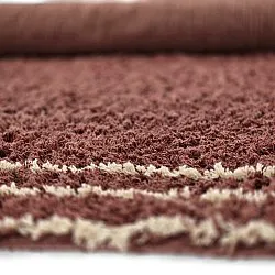Hochflorteppiche - Cataya Natural Cotton Shaggy (braun/beige)