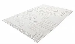 Hochflorteppiche - Como Natural Cotton Shaggy (offwhite)