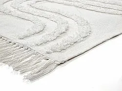 Hochflorteppiche - Como Natural Cotton Shaggy (offwhite)