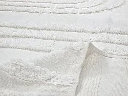 Hochflorteppiche - Como Natural Cotton Shaggy (offwhite)