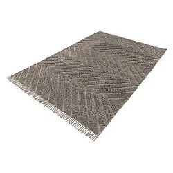 Hochflorteppiche - Conara Natural Cotton Shaggy (taupe)