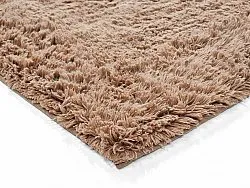 Hochflorteppiche - Ebba Natural Cotton Shaggy (braun)