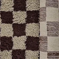 Hochflorteppiche - Elsey Natural Cotton Shaggy (beige/braun)
