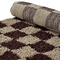Hochflorteppiche - Elsey Natural Cotton Shaggy (beige/braun)