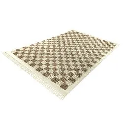 Hochflorteppiche - Elsey Natural Cotton Shaggy (creme/sand)