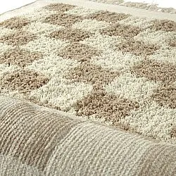 Hochflorteppiche - Elsey Natural Cotton Shaggy (creme/sand)