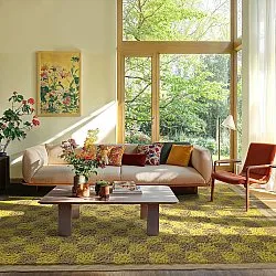 Hochflorteppiche - Elsey Natural Cotton Shaggy (gelb/beige)