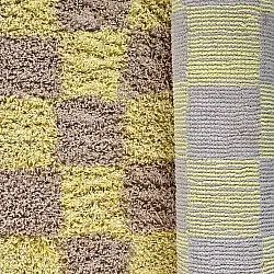 Hochflorteppiche - Elsey Natural Cotton Shaggy (gelb/beige)