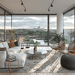 Wilton-Teppich - Estaing (grau)