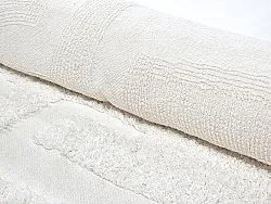 Hochflorteppiche - Fallon Natural Cotton Shaggy (offwhite)